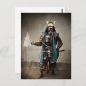 武具日本のの侍 ポストカード (正面/裏面)