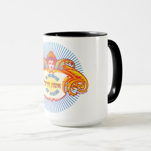 武勇の女 マグカップ (正面右)