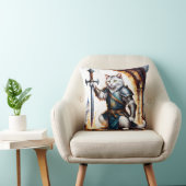 武勇の騎士（ナイト）と剣 クッション (椅子)