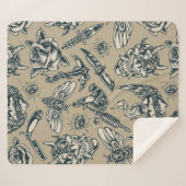 武器とバラ シェルパブランケット (正面(横))