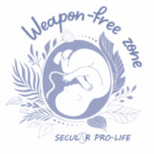 武器のない子宮 シール (正面)