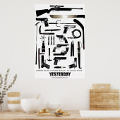 武器のティーザー ポスター (キッチン)