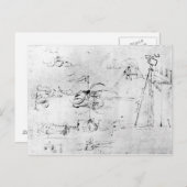 武器のデザイン、fol。40v-a ポストカード (正面/裏面)