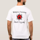 武器のボーリングをすること Tシャツ (裏面)