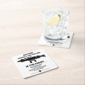 武器の取り付け – 第2改正 スクエアペーパーコースター (インサイチュ)