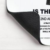 武器の取り付け – 第2改正 マウスパッド (コーナー)