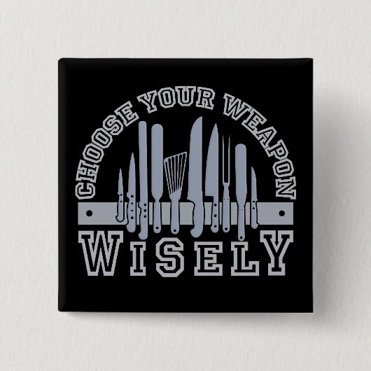 武器の選択ボタン 缶バッジ (正面)