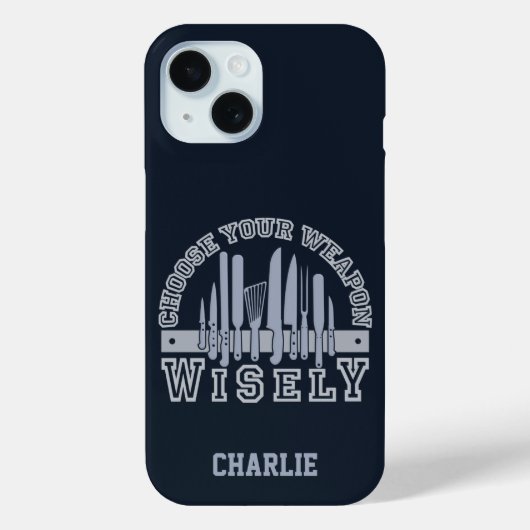 武器の選択名前をカスタムするとカラーケース Case-Mate iPhoneケース (裏面)