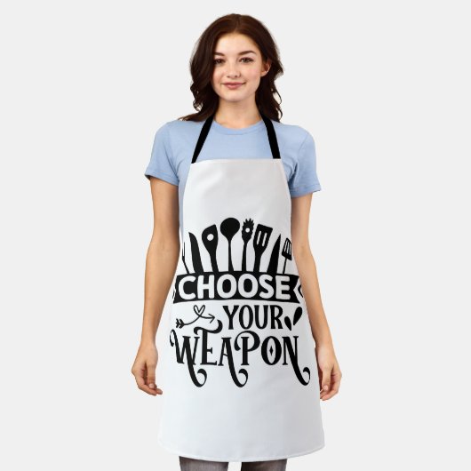 武器の選択 エプロン (着用した状態)