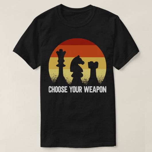 武器の選択 Tシャツ (デザイン正面)