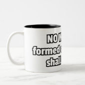 「武器は作られていない…」 クリスチャン ツートーンマグカップ (左)