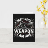 武器は要らない俺はボクシング・ボクサー・マルティアだ カード (黄色い花)