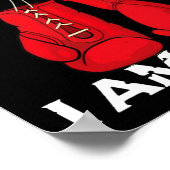 武器は要らない俺は一つのボクシング ポスター (角)