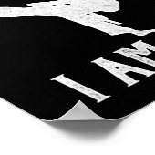 武器は要らない私は一つ – 空手おもしろい手 ポスター (角)