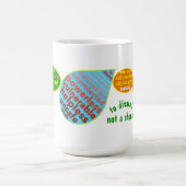 武器を取り下げるか? コーヒーマグカップ (中央)