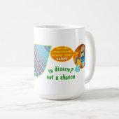 武器を取り下げるか? コーヒーマグカップ (正面右)