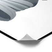 武器を取り出した人工知能芸術 ポスター (角)