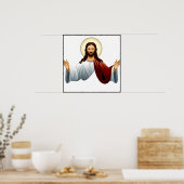 武器を取り出した人工知能芸術 ポスター (キッチン)