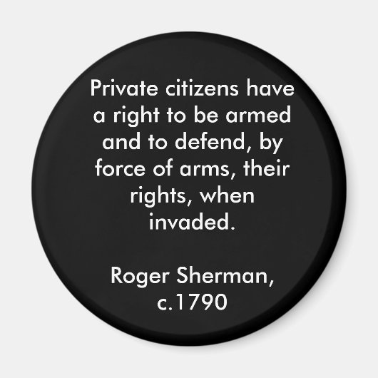 武器を携帯する権利 マグネット (正面)