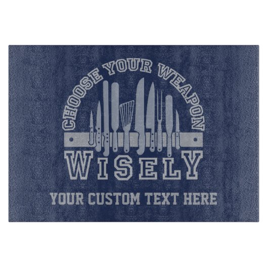 武器を選カスタム択する カッティングボード (正面)