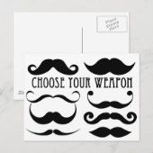 武器を選択Stache ポストカード (正面/裏面)
