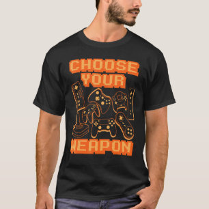 武器ビデオゲームコントローラコンソールの選択G Tシャツ