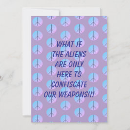 武器 エイリアン 誘拐 招待状