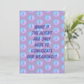 武器 エイリアン 誘拐 招待状 (スタンド正面)