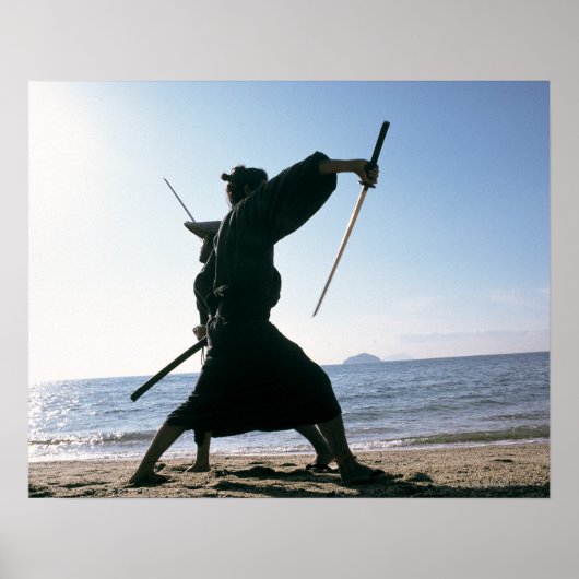 武士が互いに攻め合う8 ポスター (正面)