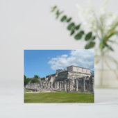 武士のはがきの神殿 ポストカード (スタンド正面)