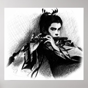 武士のミュージシャン ポスター