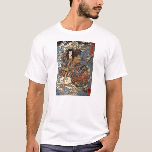 武士のワイシャツ Tシャツ (正面)