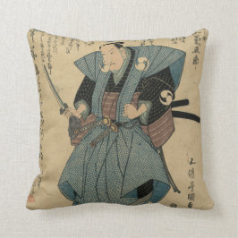 武士の役割の俳優のヴィンテージの日本のなイメージ クッション