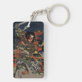 武士の忠度・教経 キーホルダー (裏面)