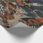 武士の忠度・教経 ラッピングペーパー (角)