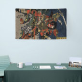 武士の忠度・教経 横断幕 (トレードショー)