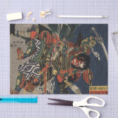 武士の忠度・教経 薄葉紙 (クラフト)