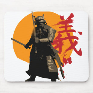 武士の戦士のマウスパッド マウスパッド