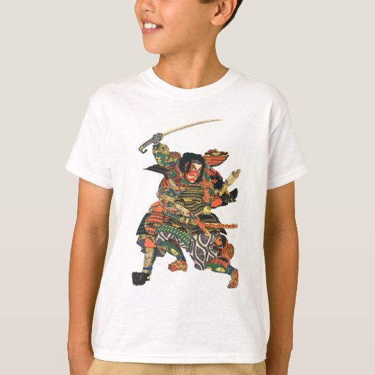 武士の戦士の戦い Tシャツ (正面)
