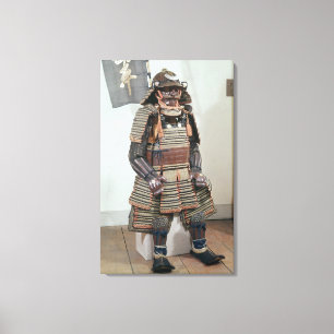 武士の戦士の装甲 キャンバスプリント