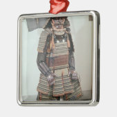 武士の戦士の装甲 メタルオーナメント (左)