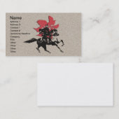 武士の戦士 名刺 (正面/裏面)