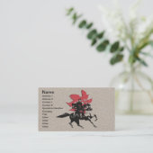 武士の戦士 名刺 (スタンド正面)