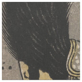 武士の戦士TadanoriおよびNoritsune ファブリック (クローズアップ)