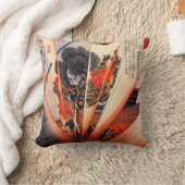 武士の枕 クッション (ブランケット)