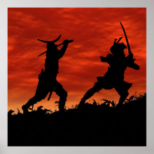 武士の決闘 ポスター