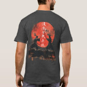武士の決闘 Tシャツ (裏面)