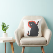 武士の猫たち – 背景色を選ぶ クッション (椅子)