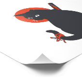 武士の猫たち – 背景色を選ぶ フォトプリント            (角)