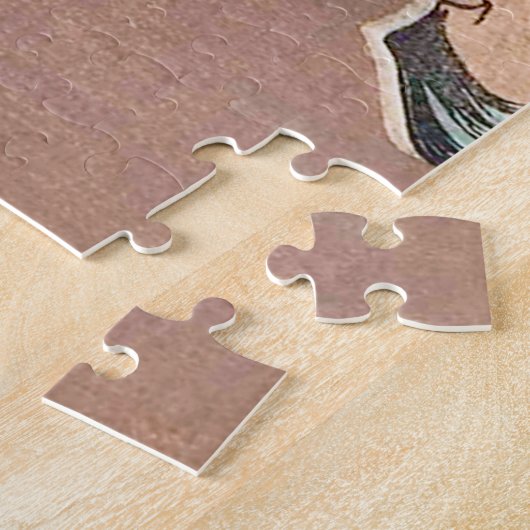 武士の芳年 ジグソーパズル (側面)